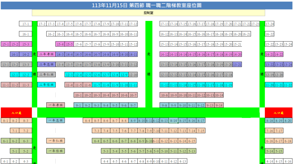 職一職二第四節